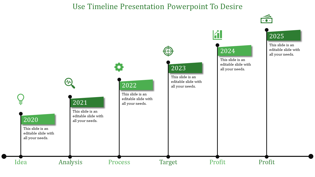 Timeline PowerPoint Template and Google Slides  Themes